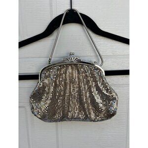 Whiting & Davis Co. Mesh Sparkly Handbag Kisslock 2987 vintage